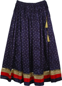 Blue Bollywood Skirt