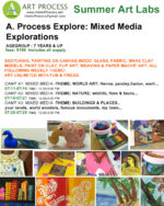 Summer Art Labs : Month of July