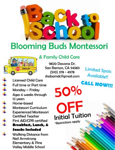 Blooming Buds Montessori & Family Child Care | Connecting ...
