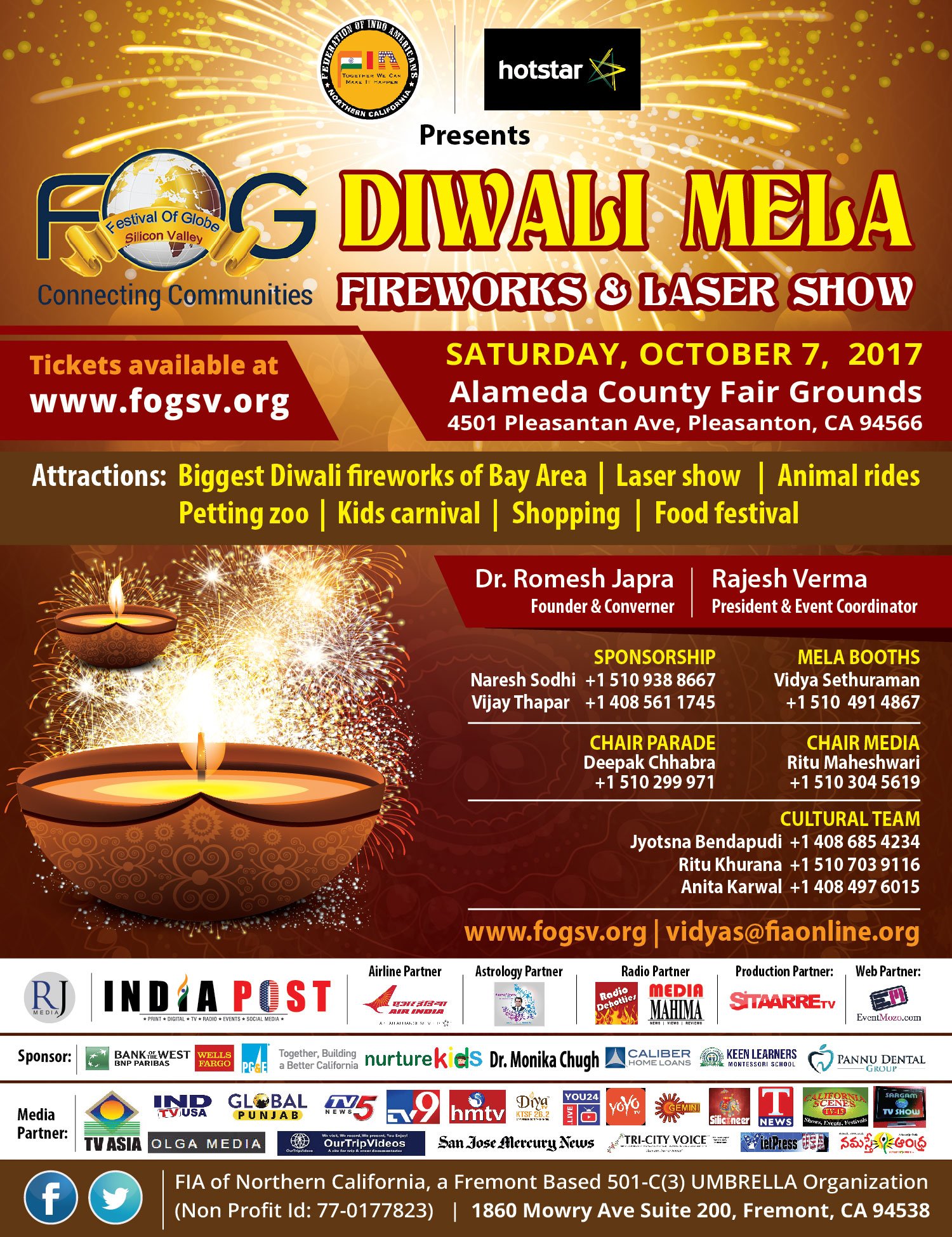 Fog Diwali Mela 2024 Erna Odette