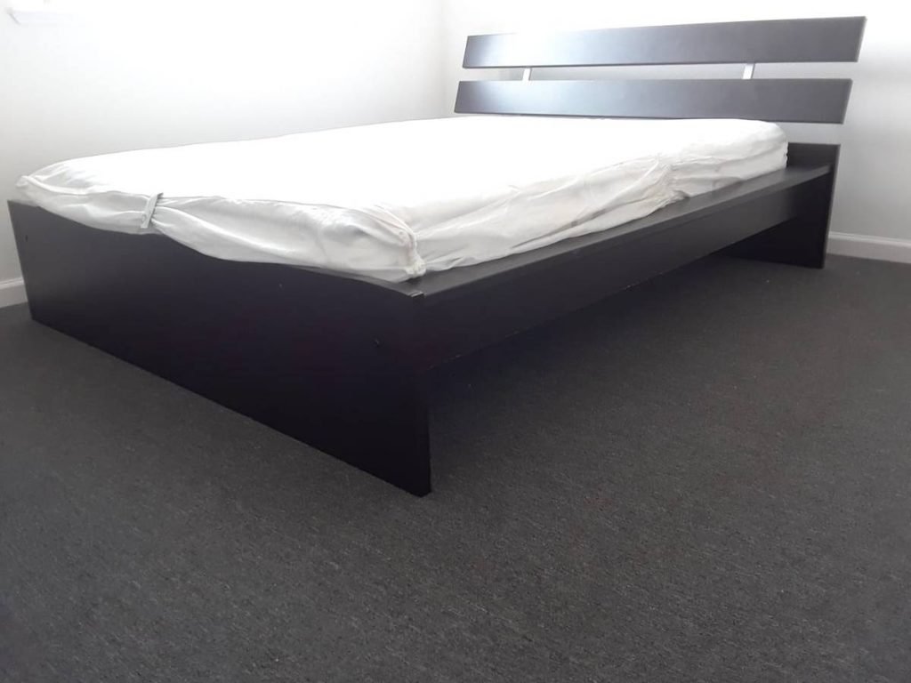 Bed Frame with Bed & Multipurpose TV stand for sale Connecting people
