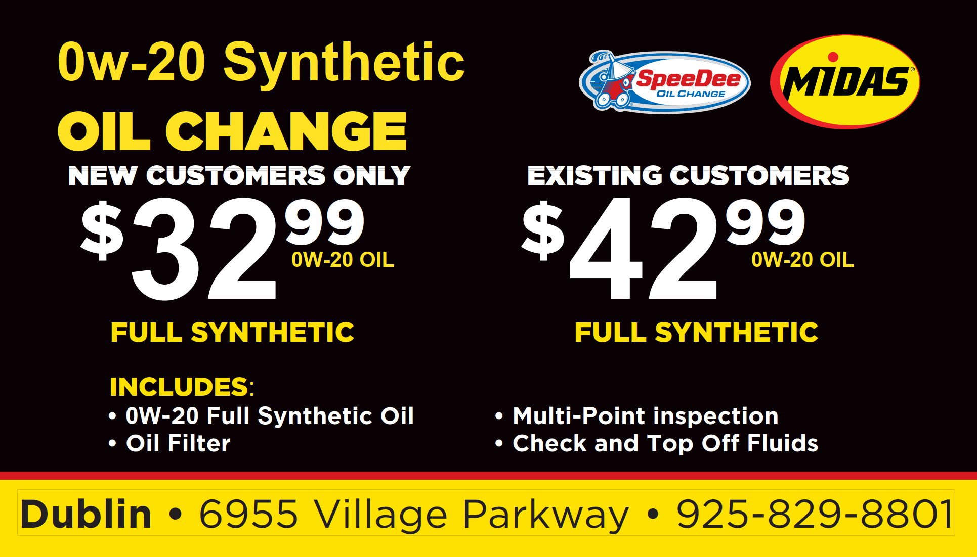 Midas Oil Change Coupons Printable