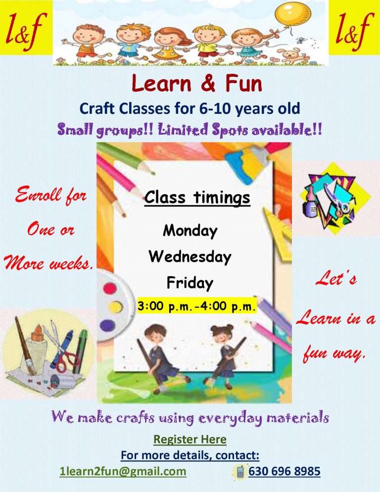 Learn & Fun Online Classes | Connecting people in San Ramon, Dublin