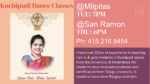 Kuchipudi Dance classes in San Ramon